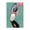Musical Flamingo Headphones Tropical Fun, variant on Stupell Industries Parrot Listening to Music Animals & Insects Painting Gallery Wrapped Canvas Art Print Wall Art, 16 x 24