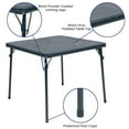 thumbnail image 3 of Flash Furniture Mindy 5-Piece Folding Table and Chairs Set – Portable Activity Table for Daycare, Classrooms & Playrooms, Navy, 3 of 13