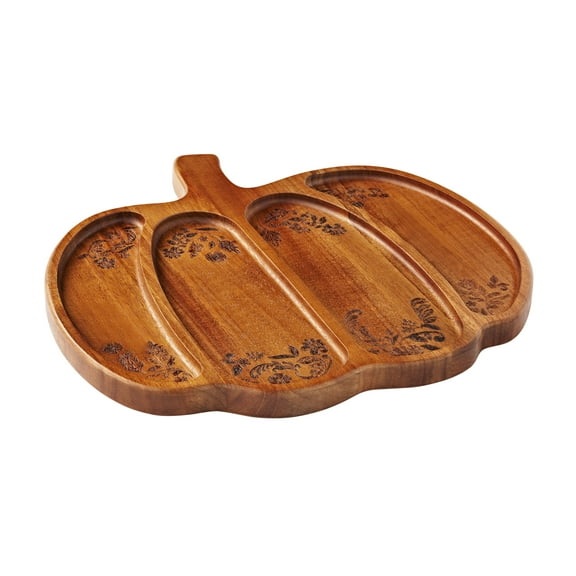 The Pioneer Woman Pumpkin Charcuterie Board, 15" x 14"