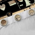 thumbnail image 4 of jejeloiu Happy Camping Curtains Pack of 2 (42x84 Each),Old Wooden Plank Curtains Blackout,Camper Car Rv Bedroom Curtains For Boys Kids,Ultra Soft Home Decor, 4 of 6