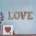 thumbnail image 5 of MyGift 4 inch Rustic Brown Wood Decorative Sign,  'Love' Block Letters, 5 of 6
