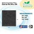 thumbnail image 2 of Cut to Fit Carbon Filters 24x24 - 1pk, 2 of 5