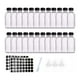 thumbnail image 1 of 24 botellas de vidrio, divisores pequeños con tapas, minibotellas, botellas de muestra, jugo 24 piezas de 4 oz, 1 of 8