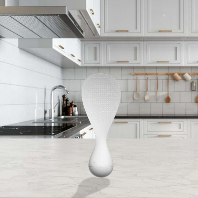 Binwennn Cuillère Antiadhésive Riz avec Design pour Service et Rangement Faciles Ensemble de Table à Manger pour 2 à Moins de 50 Ensemble de Table à Manger pour 4 Rond Tapis en Caoutchouc 6 Assiettes Fantaisie Tapis de Table pour 4 Dîners