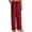 G-Red, variant on Kcodviy Mens Pajamas Plaid Pants Footed Pajamas Sleep Long Pant with Mens Flannel Pajama Bottoms Pockets Soft Pj Bottoms Mens Flannel Pajama Pants Banded Classic Home Wear Elastic 533 Mens Waist