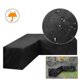thumbnail image 2 of Funda impermeable para sofá de esquina, funda para muebles de jardín, funda para muebles seccionales de exterior, 2 of 5