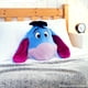 thumbnail image 5 of Cojín de felpa Disney Stitch 3D para cama, viajes y niños Blue Eeyore, 5 of 6