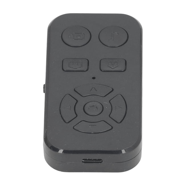 Remote Control Page Turner for Self Recording Video Clicker, 9 Keys Smartphone Scrolling Rechargeable Wireless Camera Shutter, Remote Control Page Turner