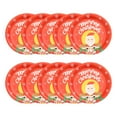 thumbnail image 4 of KeirineCC 10PCS Christmas Plates Disposable - 7" Christmas Paper Plates, Cute Heavy Duty Dinner Christmas Tree Snowman Santa Plates, Party Supply for Christmas Party - H, 4 of 7