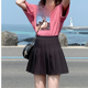 thumbnail image 1 of 2024 Nuevo mini vestido de mujer de cintura alta negro estilo primavera otoño falda pequeña Jkmini de una pieza Agencia Enviar, 1 of 4