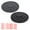 Black, Gray, variant on Uxcell 4" 6" 8" 10" Round Plant Coasters Felt Pad Mat, Black + Gray 16in1 Set