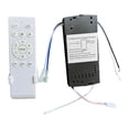 thumbnail image 2 of Kit de control remoto universal para ventilador de techo, accesorio profesional liviano de repuesto, multiusos, ajuste de temporización de 6, 2 of 8