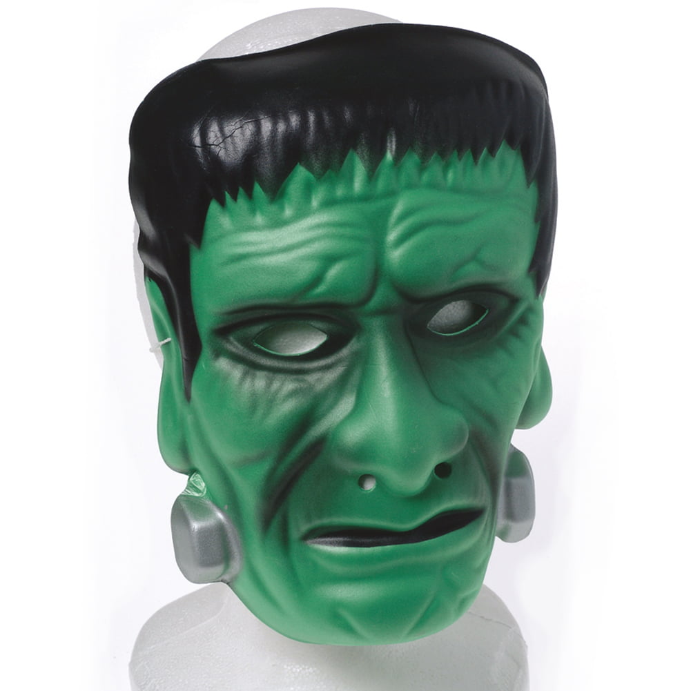 Kid Fun Foam Frankenstein's Monster Face Mask, Green Black, One-Size ...