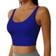 thumbnail image 2 of Fotbe Navy Sujetador Deportivo Largo sin Aros para Mujer con Almohadillas y Soporte Medio, Transpirable y Absorbente, Camiseta Tipo Chaleco o Tank Top-Large, 2 of 8
