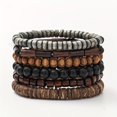 thumbnail image 3 of 24pcs Vintage Leather Braided Bracelet Set - Perfect for Men's Gifts & Daily Decoration!, 3 of 4