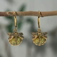 thumbnail image 5 of K-KED Women Delicate Jewelry Vintage Earrings Dragonfly Drop Earrings Moonstone Delicate Jewelry Antique-Sky Blue, 5 of 8