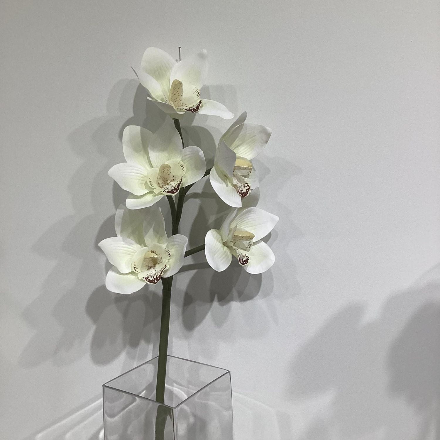 24 " ORCHIDEE CYMBIDIUM FAUX FLEUR