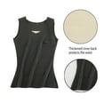 thumbnail image 3 of Women Thermal Tank Tops, Scoop Neck Fleece Camisole Sleeveless Underwear Warm Base Layer, 3 of 5