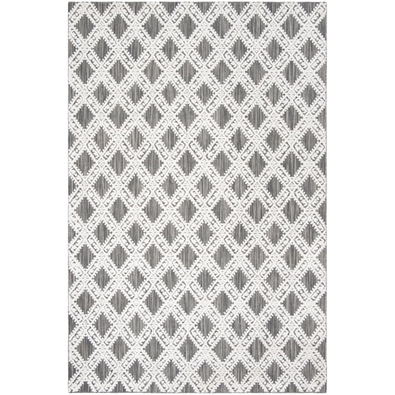 SAFAVIEH Mirage MIR901B Handmade Grey / Ivory Rug