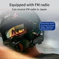 thumbnail image 3 of Motorcycle Helmet Headset Bluetooth-compatible Music Helmet Headphone Waterproof, 3 of 9