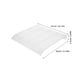 thumbnail image 4 of GOOHOCHY Toldo de plástico transparente para puerta de ventana, toldo para patio, toldo de lluvia para puerta de entrada, porche, patio, techo, 40 cm, 4 of 8
