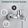 thumbnail image 4 of Brida para brazo de ducha BathAce de acero inoxidable cromado, 4 of 6