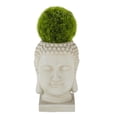 thumbnail image 6 of 9" Round Topiary Artificial Foliage Ball, by CosmoLiving by Cosmopolitan, 6 of 7