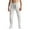 White, variant on mens sports pants Pattern textured trendy elastic waist drawstring pants workout casual outdoor comfy trousers