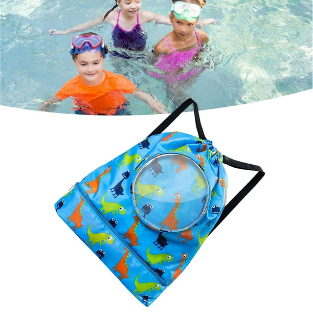 Mochila de natacion para ninos bolsa de natacion con patron de dibujos animados mochila de gimnasio mochila de playa para natacion resultados impresionantes Walmart en linea