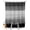 Black White Gray, variant on Split Shower Curtain for Transfer Bench, Black Gray Fabric Shower Curtains for Bathroom, Farmhouse Vintage Gradient Wooden Plank Tub Sliding Transfer Bench Waterproof Bath Curtains 72"x72"