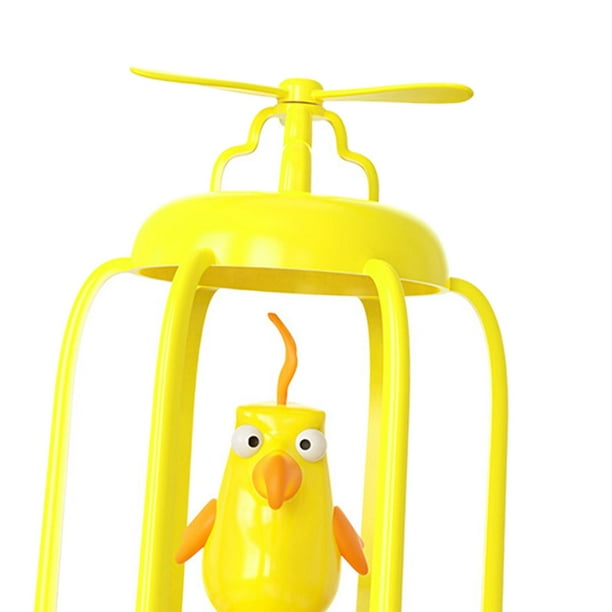 Cat Toy Squeaks Bird Cage Tumbler Cat Playing Game Interactive Yellow Walmart