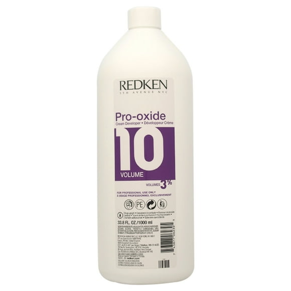 Pro-Oxide Cream Developer - 10 Volume 3% by Redken for Unisex - 33.8 oz Cream