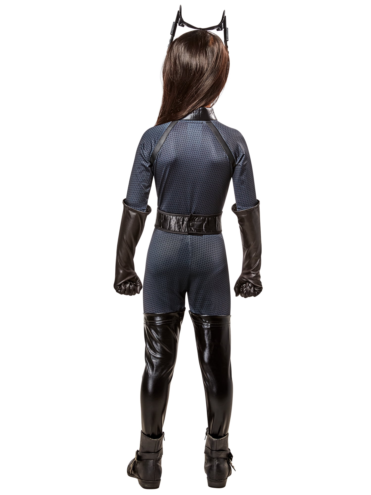 The Dark Knight Rises Catwoman Deluxe Costume for Kids by Rubies, Girls Small