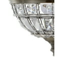 thumbnail image 6 of JONATHAN Y Regina 12" Crystal/Metal Empire LED Pendant, Antique Brass, 6 of 9