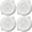 As shown 4PCS, variant on Microwave Potato Vegetable Fruit Chip Maker Set DIY Baking Pan Chip Tray