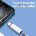 thumbnail image 5 of Quality Type C to 3.5mm Converters Auxiliary Dongle for Clear Sound Low Latency Gaming Wide Compatibility, 5 of 9