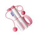 thumbnail image 1 of Digital Skipping Jump Rope Bearing Cordless Fitness Jump Rope Weighted Jumping Rope Pink, 1 of 9