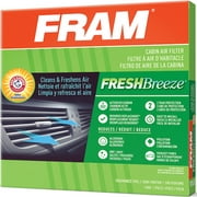 FRAM Fresh Breeze Cabin Air Filter CF10372 with Arm & Hammer Baking Soda, for Select Mazda Vehicles