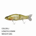thumbnail image 2 of SeñUelo de Pesca Bionics, Cebo de Pesca de Hundimiento Lento, Cebo Falso de 135 mm/28 G, Cebo Duro J, 2 of 5