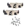 thumbnail image 1 of Portaequipajes de techo de coche genérico de 2 piezas, soporte de metal para almacenamiento de accesorios de coche, portaequipajes de techo para SUV, 1 of 8