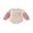 Apricot, variant on RUINIXCW Newborn Baby Girl Spring Fall Clothes Daddy's Little Girl Outfit Bubble Romper 0 3 6 9 12 Months Letters Bow Embroidery Crew Neck Partchwork Long Sleeve Waffled Bodysuit
