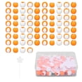thumbnail image 2 of Hair Beads, Large Hole Multipurpose Flexible Hair Cuffs  For Jewelry Bracelets Making For Hair Braids, 2 of 8