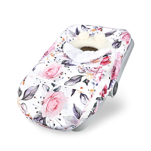 Funda para Silla de Auto Pea Pod Invierno para Bebé Resistente al Viento con Diseño Floral