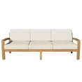 thumbnail image 3 of Transitional Style Acacia Sofa Set / Instantly Enhance Backyard Look, 3 of 6
