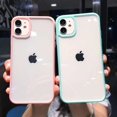 thumbnail image 4 of Color Transparent Shockproof Phone Case For iPhone 15 14 13 12 Mini 11 Pro Max XR X XS Max 6 6s 7 8 Plus SE Soft Back Cover Case, 4 of 7