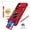 Red, variant on Kryonix for Samsung Galaxy A36 5G Case with Screen Protector and Strap,Finger Ring Holder Kickstand,Heavy Duty Shockproof Rugged Protective Case,Working with Magnetic Car Phone Mount,Blue