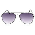 thumbnail image 4 of grinderPUNCH Oversized Aviator Classic Retro Metal Frame Adult Sunglasses Men and Women, 4 of 5