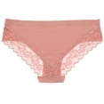 thumbnail image 3 of Marilyn Monroe Women's Sexy Lace Hipster Brief Panties 5 Pack - Hot Pink & Black Floral - Large, 3 of 12
