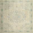 thumbnail image 1 of Ahgly Company Indoor Square Contemporary Light Gold Abstract Area Rugs, 7' Square, 1 of 6