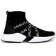thumbnail image 2 of Zapatillas altas sin cordones para hombre, color negro y blanco, de Shoes Nautica Patriko, 2 of 7